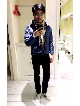 「UNIQUE（ユニーク）のアイテム」を使った、王先生不哭518さん（メンズ・178cm）の春コーディネート