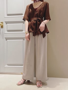 lily_mzk(mizuki)さん（レディース・156cm）の夏コーディネート