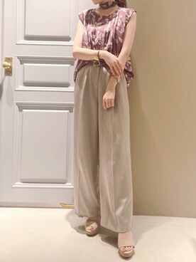 lily_mzk(mizuki)さん（レディース・156cm）の夏コーディネート