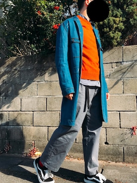 「Levi’s ENGINEERED JEANS（リーバイスエンジニアジーンズ）のアイテム（ジャケット/アウター）」を使った、LEONさん（メンズ・182cm）の冬コーディネート