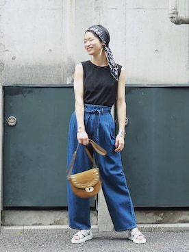 watanabe.さん（レディース・163cm）の夏コーディネート