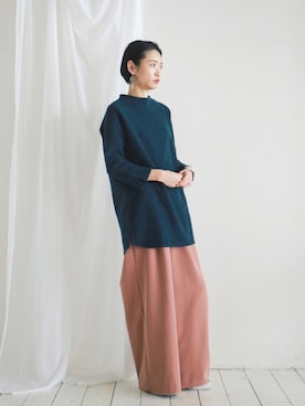 「コンバース オールスター」｜watanabe.さん（レディース・163cm）の冬コーディネート