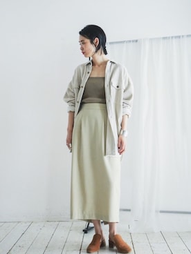 「ペンシルスカート」｜watanabe.さん（レディース・163cm）の夏コーディネート