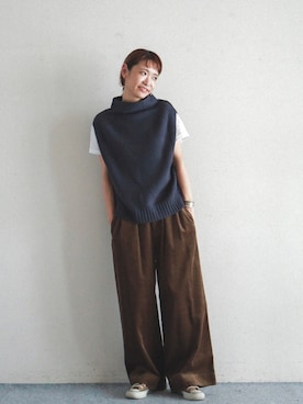 watanabe.さん（レディース・163cm）の秋コーディネート