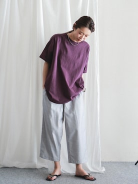 「rapiecage（ラピエサージュ）のアイテム」を使った、watanabe.さん（レディース・163cm）の春コーディネート