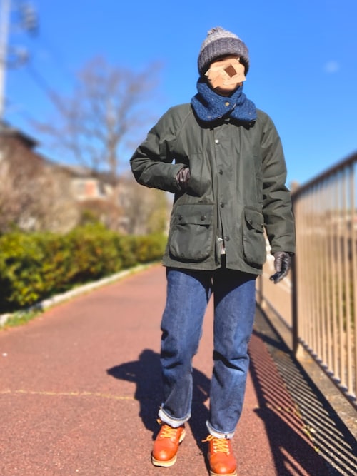 sheeta使用「barbour(barbour バブアー ビデイルジャケット mwx0018)