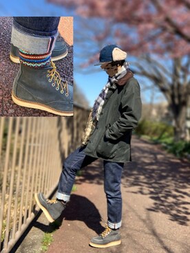 「CHUP（チュプ）のアイテム」を使った、Sheeta👖さん（レディース・157cm）の冬コーディネート