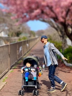 「ボヘミアンズ」｜「アイテム（帽子）」を使った、Sheeta👖さん（レディース・157cm）の春コーディネート