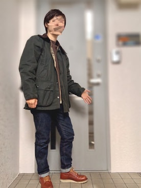 「セントジェームス」｜「アイテム（ブルゾン）」を使った、Sheeta👖さん（レディース・157cm）の春コーディネート