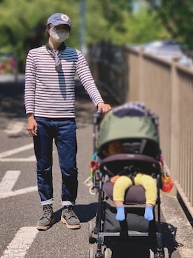 「ボーイッシュ」｜「アイテム（財布/小物）」を使った、Sheeta👖さん（レディース・157cm）の春コーディネート