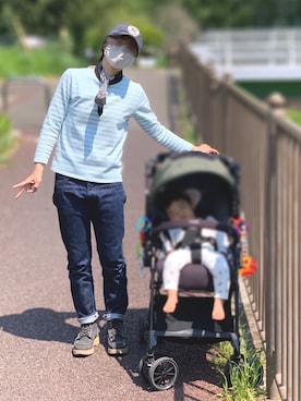 「ボーイッシュ」｜「アイテム（財布/小物）」を使った、Sheeta👖さん（レディース・157cm）の春コーディネート