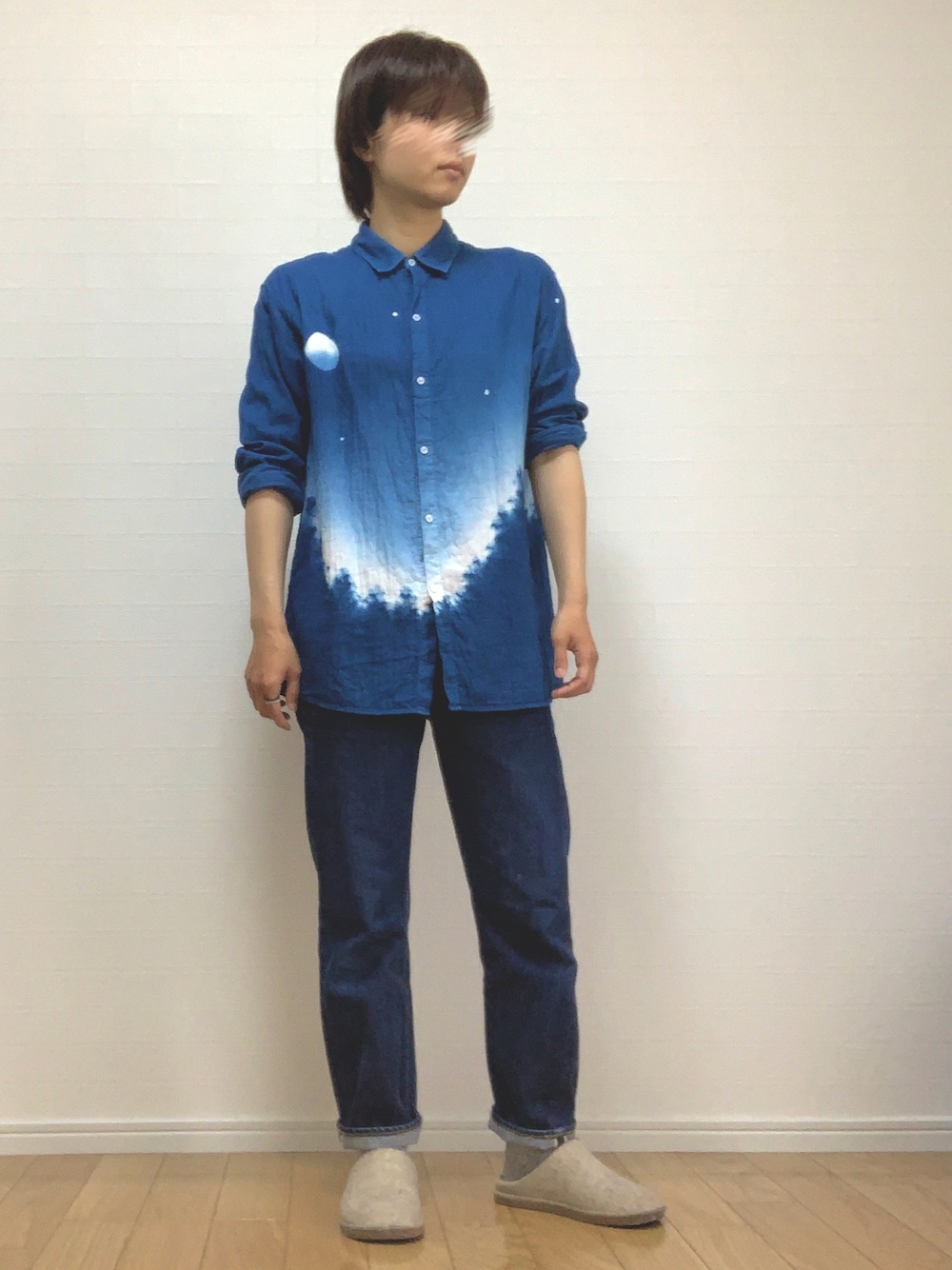 Sheeta?｜琉球藍染工房のシャツ/ブラウスを使ったコーディネート - WEAR