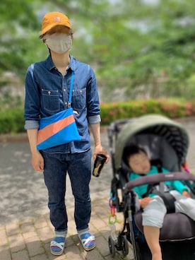 「ボーイッシュ」｜「アイテム（財布/小物）」を使った、Sheeta👖さん（レディース・157cm）の春コーディネート