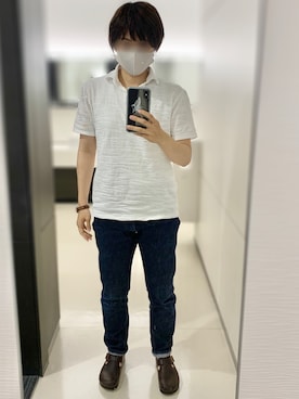 「ビルケンシュトック ロンドン」｜Sheeta👖さん（レディース・157cm）の夏コーディネート