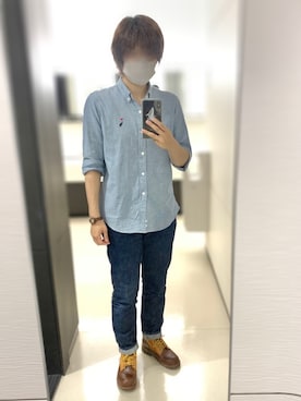 「ボヘミアンズ」｜「アイテム（アナログ腕時計）」を使った、Sheeta👖さん（レディース・157cm）の夏コーディネート