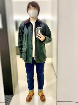 「オックスフォードシューズ」｜「アイテム（ジャケット/アウター）」を使った、Sheeta👖さん（レディース・157cm）の秋コーディネート
