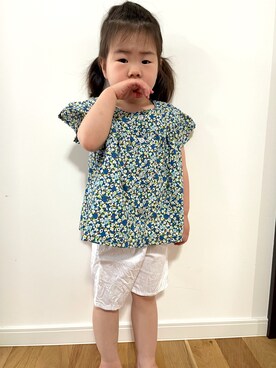 シャツ ブラウスを使った ３歳女の子 の人気ファッションコーディネート Wear