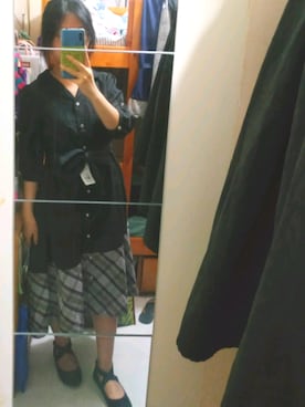 「SO（エスオー）のアイテム（バレエシューズ）」を使った、PeggyLiさん（レディース・155cm）の春コーディネート