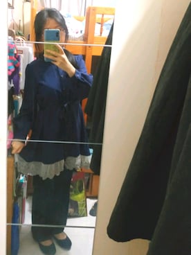 「SO（エスオー）のアイテム（バレエシューズ）」を使った、PeggyLiさん（レディース・155cm）の春コーディネート