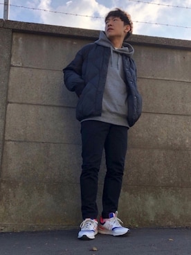 shimadamasaruさん（メンズ・164cm）の冬コーディネート