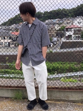 shimadamasaruさん（メンズ・164cm）の春コーディネート