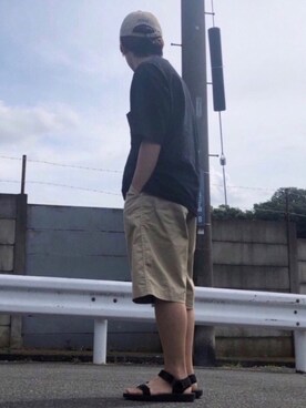 「UNIQLO U」｜shimadamasaruさん（メンズ・164cm）の夏コーディネート