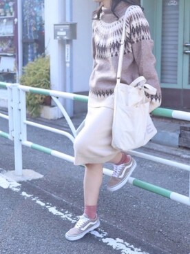 misakoさん（レディース・161cm）の冬コーディネート