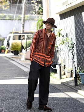 「アンユーズド」｜Banriさん（メンズ・178cm）の春コーディネート