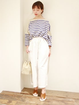 「JOURNAL STANDARD LUXE（ジャーナルスタンダード　ラックス）のアイテム」を使った、M.Kさん（レディース・160cm）の春コーディネート