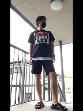 「DAISO（DAISO）のアイテム（その他）」を使った、ハッピーバイポーラさん（メンズ・171cm）の夏コーディネート