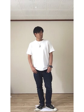 「エクストララージ」｜「アイテム（アクセサリー）」を使った、ハッピーバイポーラさん（メンズ・171cm）の春コーディネート