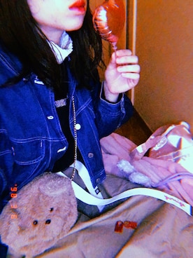 「merry jenny（メリージェニー）のアイテム」を使った、ぢ ゃさん（レディース・164cm）の春コーディネート