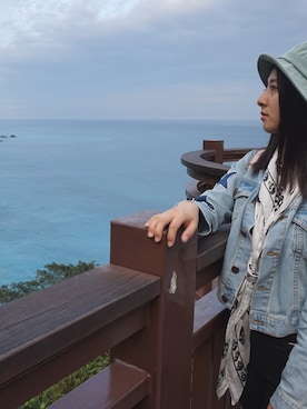 「sandro（サンドロ）のアイテム（ジャケット/アウター）」を使った、寶_Tracyさん（レディース・163cm）の冬コーディネート
