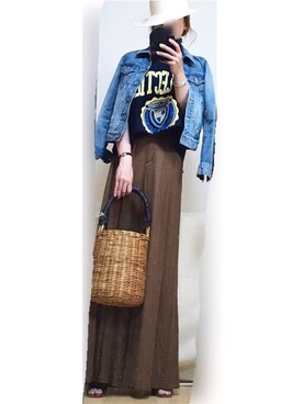 haruharu0907さん（レディース・165cm）の夏コーディネート