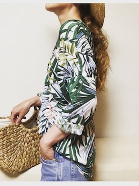 「Days（デイズ）のアイテム（トップス）」を使った、haruharu0907さん（レディース・165cm）の夏コーディネート