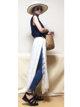 haruharu0907さん（レディース・165cm）の夏コーディネート