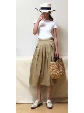 haruharu0907さん（レディース・165cm）の夏コーディネート