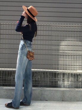 「JANESSA LEONE（ジャネッサレオン）のアイテム」を使った、haruharu0907さん（レディース・165cm）の春コーディネート