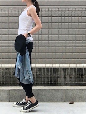 「BEATING HEART（ビーティングハート）のアイテム」を使った、haruharu0907さん（レディース・165cm）の夏コーディネート