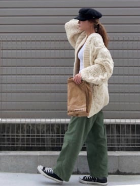 「BEATING HEART（ビーティングハート）のアイテム」を使った、haruharu0907さん（レディース・165cm）の秋コーディネート