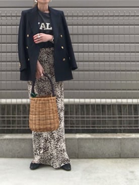 「NINE（ナイン）のアイテム（アクセサリー）」を使った、haruharu0907さん（レディース・165cm）の春コーディネート