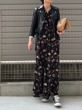 「NINE（ナイン）のアイテム（アクセサリー）」を使った、haruharu0907さん（レディース・165cm）の春コーディネート