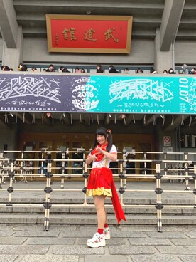 「でんぱコス」｜きゃさりんさん（レディース・148cm）の冬コーディネート