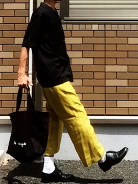 「アイテム（レッグウェア）」を使った、Nakaharaさん（メンズ・175cm・20代）の夏コーディネート