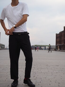 「アイテム（その他）」を使った、Nakaharaさん（メンズ・175cm）の夏コーディネート