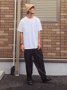 「bukht」｜「アイテム（その他）」を使った、Nakaharaさん（メンズ・175cm）の夏コーディネート