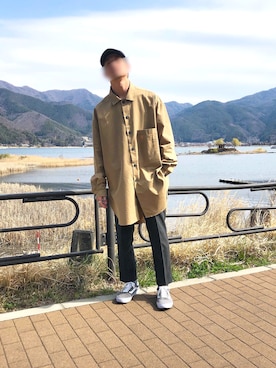 「MGV（エムジーヴィー）のアイテム」を使った、Nakaharaさん（メンズ・176cm）の春コーディネート