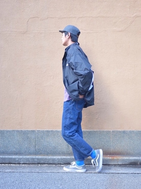 「ZOZO（ゾゾ）のアイテム」を使った、Nakaharaさん（メンズ・176cm）の春コーディネート