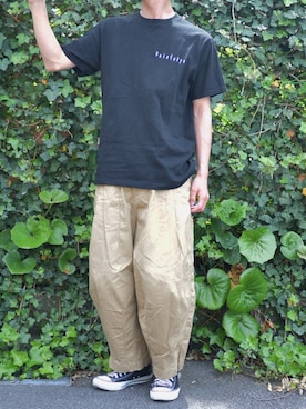 「ヒザデルパンツ」｜Nakaharaさん（メンズ・176cm）の春コーディネート