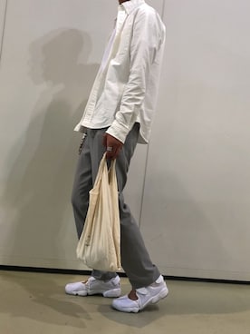 「ZOZO（ゾゾ）のアイテム」を使った、Nakaharaさん（メンズ・176cm）の春コーディネート